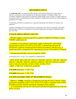 Monitoring Wells -- 4725.6450-7000 (PDF)