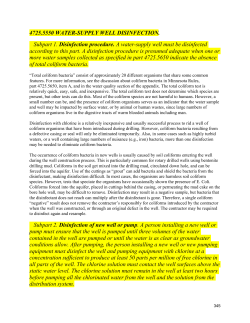 Disinfection, Water Sample -- 4725.5550-5700 (PDF)