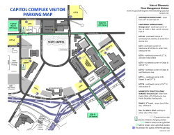 Capitol Complex Visitor Parking Map (PDF)