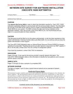 Network Site Survey