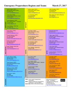 Public Health and Healthcare Regions and Teams (PDF)