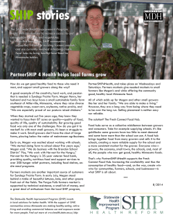 PartnerSHIP 4 Health helps local farms grow