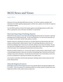 MCSS News and Views