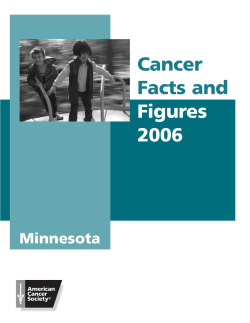 Minnesota Cancer Facts and Figures 2006