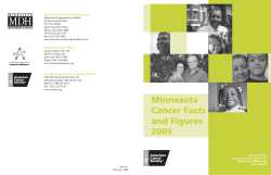 Minnesota Cancer Facts and Figures 2009