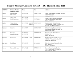 County Worker Contacts for MA-BC (PDF)