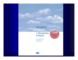 I. Introduction to Asthma (PDF: 3.4MB/129 pages)