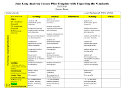 Dance Sixth Six Weeks