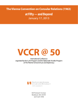 Conference Brochure with Biographies