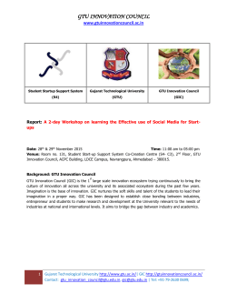 REPORT: A 2-day Workshop on learning the Effective use of Social Media for Start-ups on 28-29 November 2015
