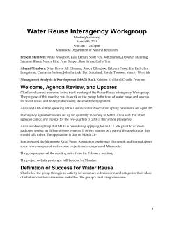 March 9, 2016 Meeting Notes (PDF)