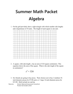 Algebra 1
