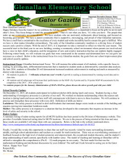 Gator Gazette December 2015