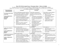 FY16 Convenio con los Padres