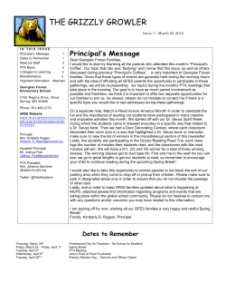Grizzly Growler March 2016 (bilingual)