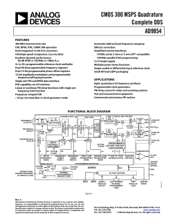 AD9854 AnaDev DDS 300MSPS.pdf