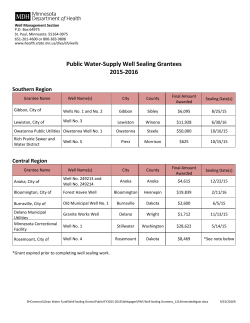Public Water-Supply Well Sealing Grantees 2015-2016 (PDF)