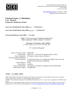 1,3-Butadiene (PDF: 98KB/4 pages)