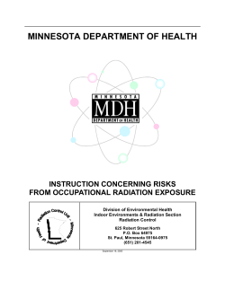 Occupational Exposure (PDF)