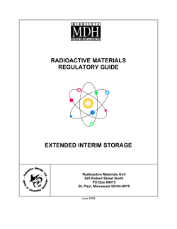 Extended Interim Storage (PDF)