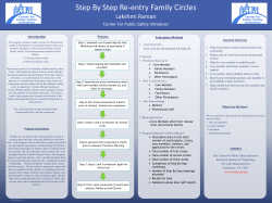 Lakshmi Raman: Step by Step Re-Entry Family Circles