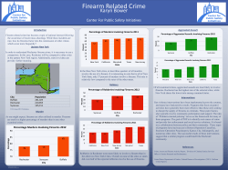 Karyn Bower: Firearm Related Crime