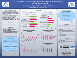 Jamie Dougherty Pamela Flemming - Teen Empowerment Youth-Police Dialogues
