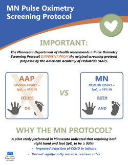 Differences between American Academy of Pediatrics and Minnesota Protocol (PDF)