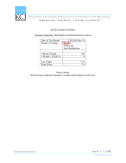 Previous Reports
