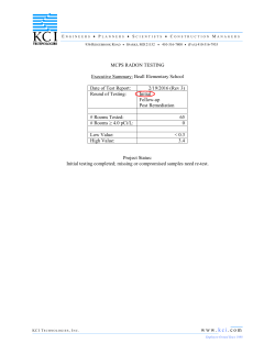 Previous Reports