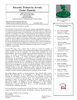 November 2014 Spanish