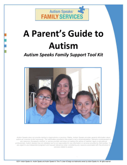 A Parent's Guide to Autism