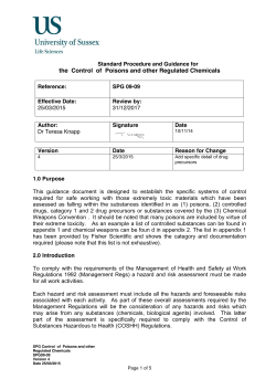 SPG 09-09 Control of Poisons [PDF 374.46KB]