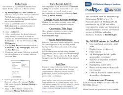 My PubMed (NCBI) (PDF: 164.46KB/2 pages)