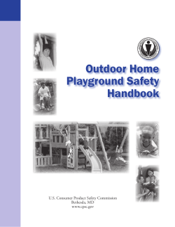 Outdoor Home Playground Safety Handbook