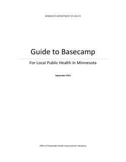 Guide to Basecamp