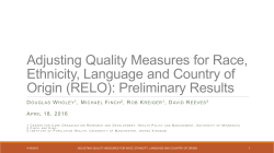 University of Minnesota presentation