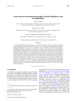 North American Pan-Continental Droughts in Model Simulations of the Last Millennium