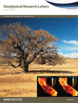 Contribution of anthropogenic warming to the 2012&ndash;2014 California drought