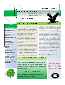 March 2015 Newsletter