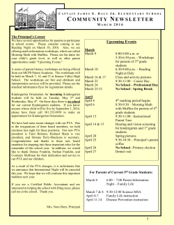 March Newsletter&nbsp;