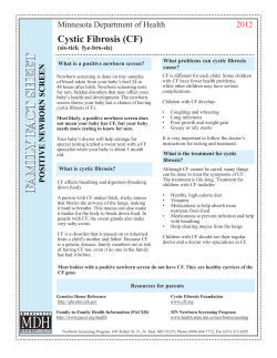 CF family fact sheet (PDF)