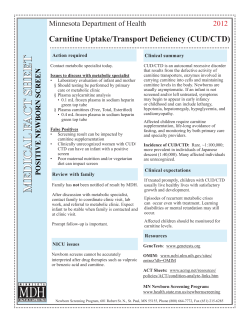 CUD/CTD medical fact sheet (PDF)