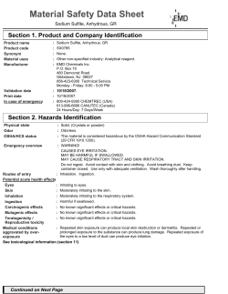 Herbicides-BNA - Sodium Sulfite, Anhydrous (PDF)
