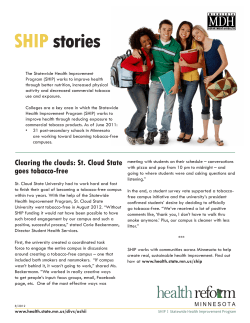 Clearing the clouds: St. Cloud State goes tobacco-free