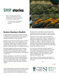 Business Booming in Baudette