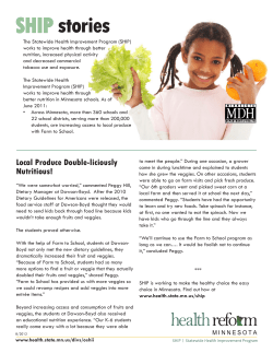 Local Produce Double-liciously Nutritious!