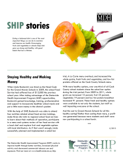 Staying Healthy and Making Money