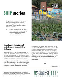 Engaging students through agriculture at Golden Hill in Rochester