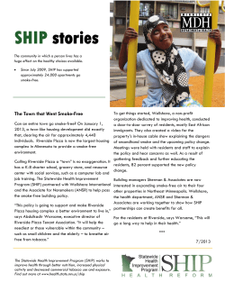 The Town that Went Smoke-Free